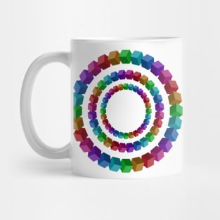 Circles illustion Mug